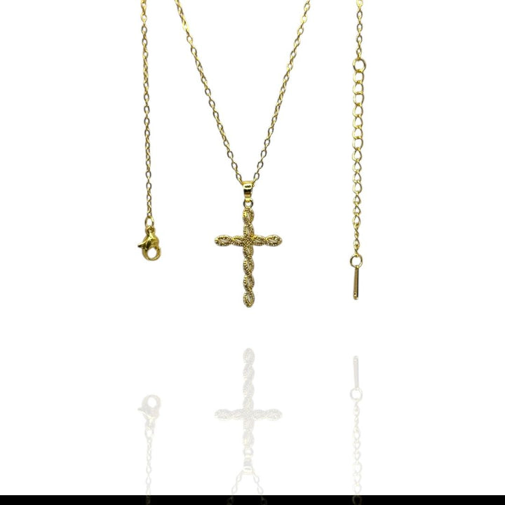 Collana Croce Intreccio