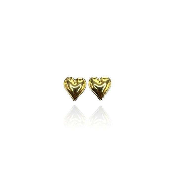 Orecchini Mini Heart Sciacciato