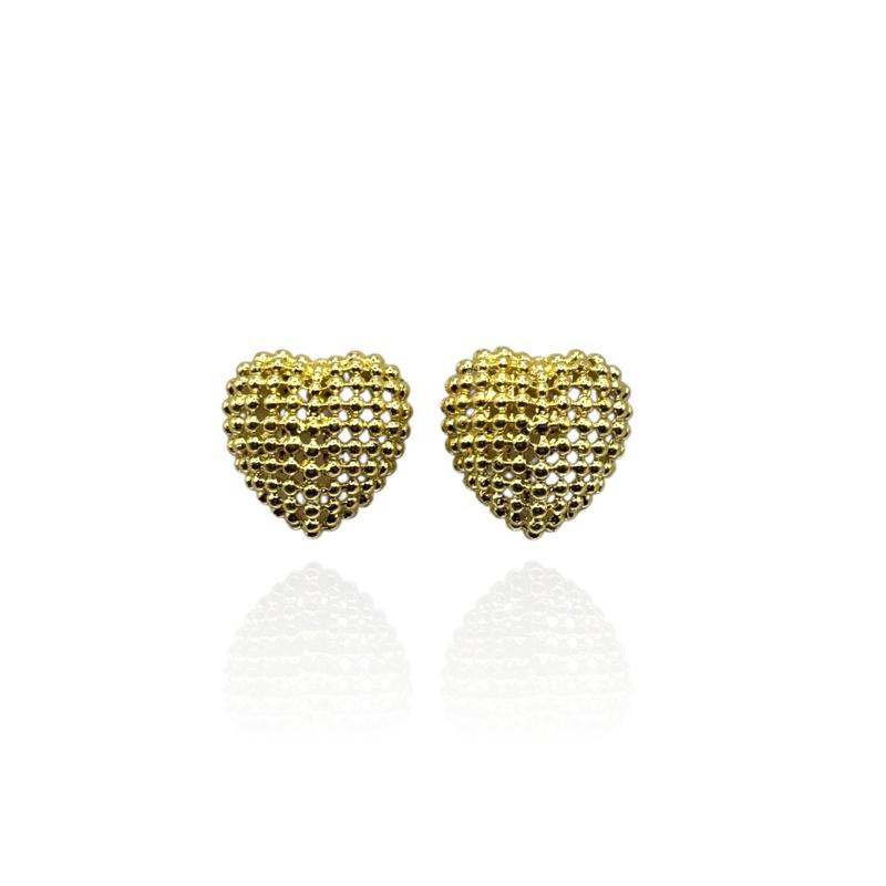 Orecchini Maglia Cuore