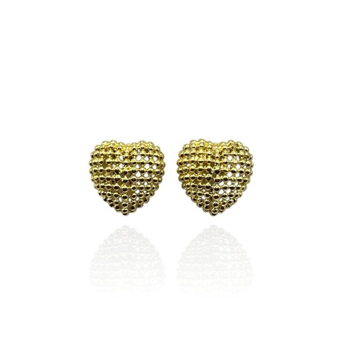 Orecchini Maglia Cuore