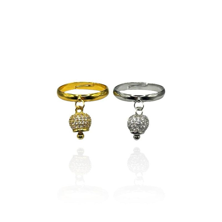 Anello Campanella Strass
