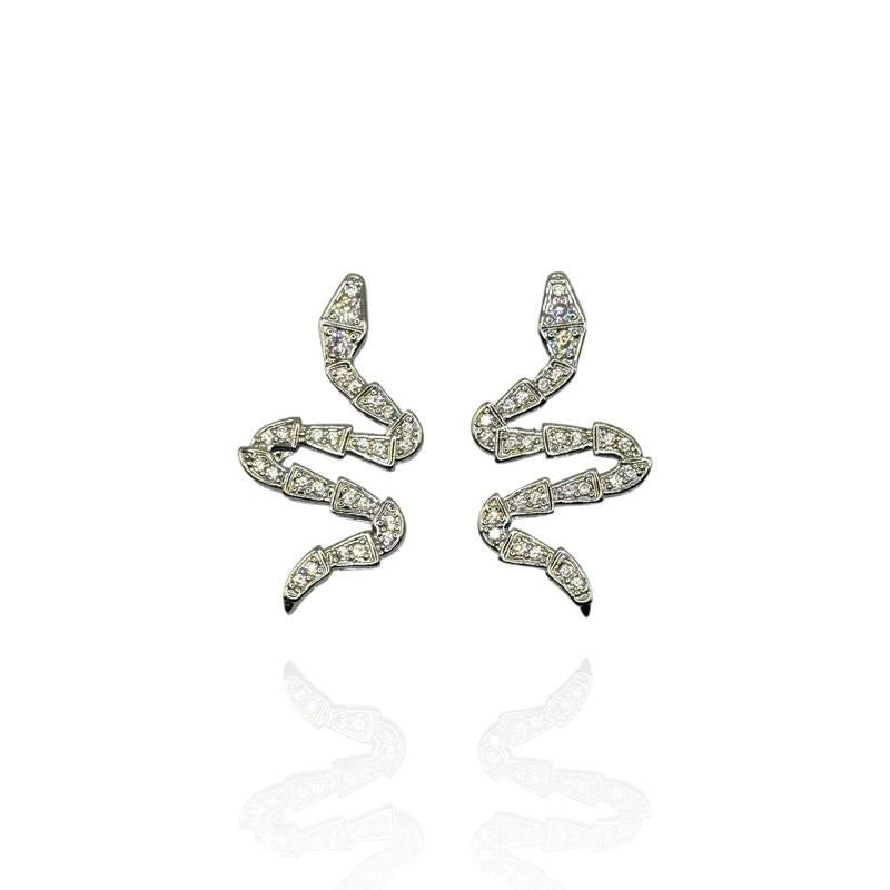 Orecchini Snake Shine