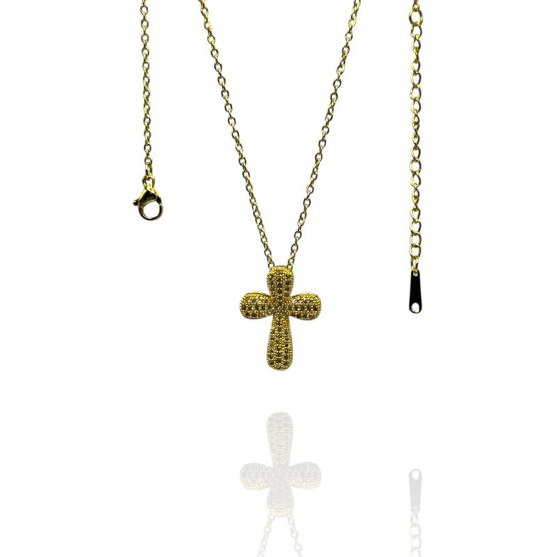 Collana Croce Chunky