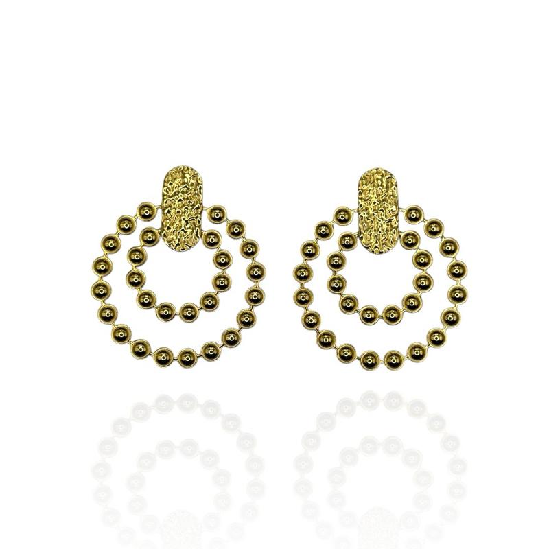 Orecchini Double Hoop