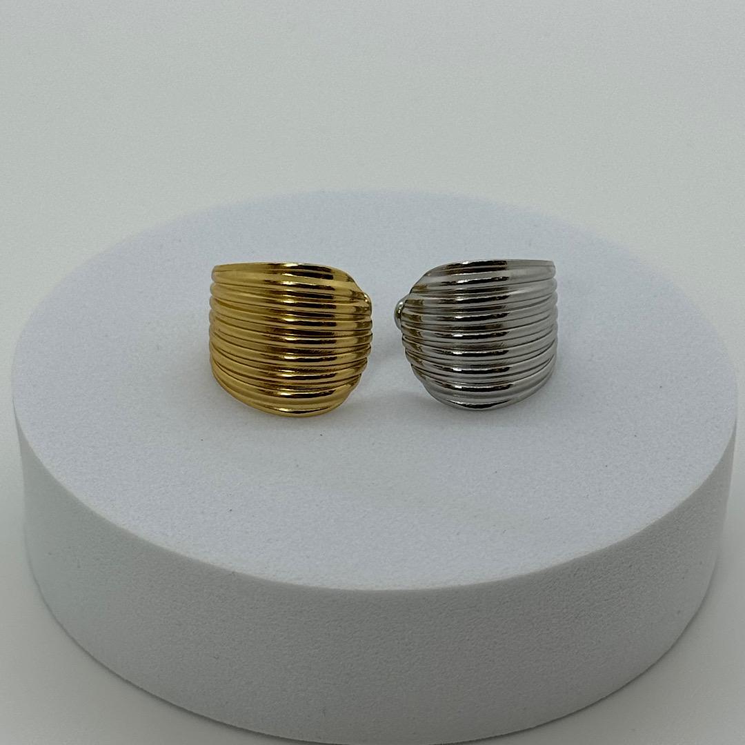 Anello Fascia Rigata