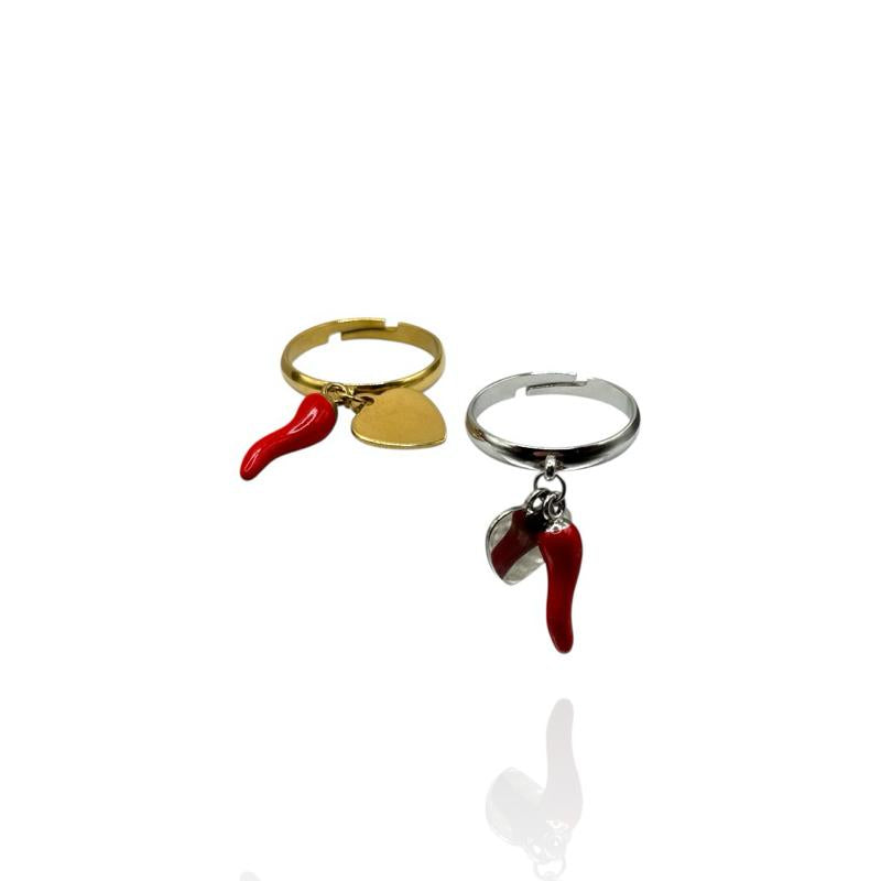 Anello Corno Heart