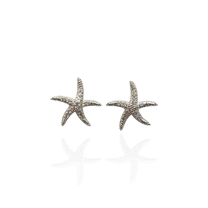 Orecchini Stella Marina Strass