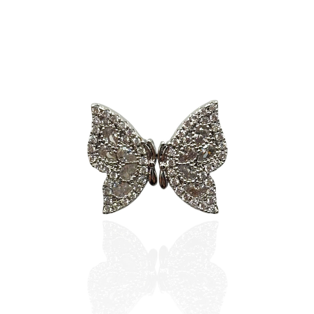 Orecchini Farfalla Strass