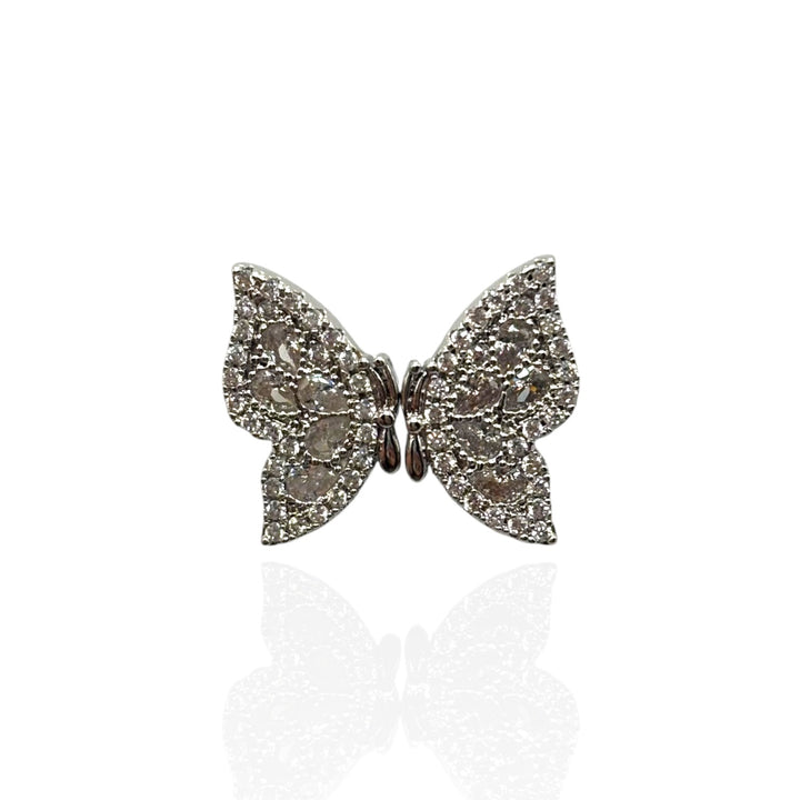 Orecchini Farfalla Strass