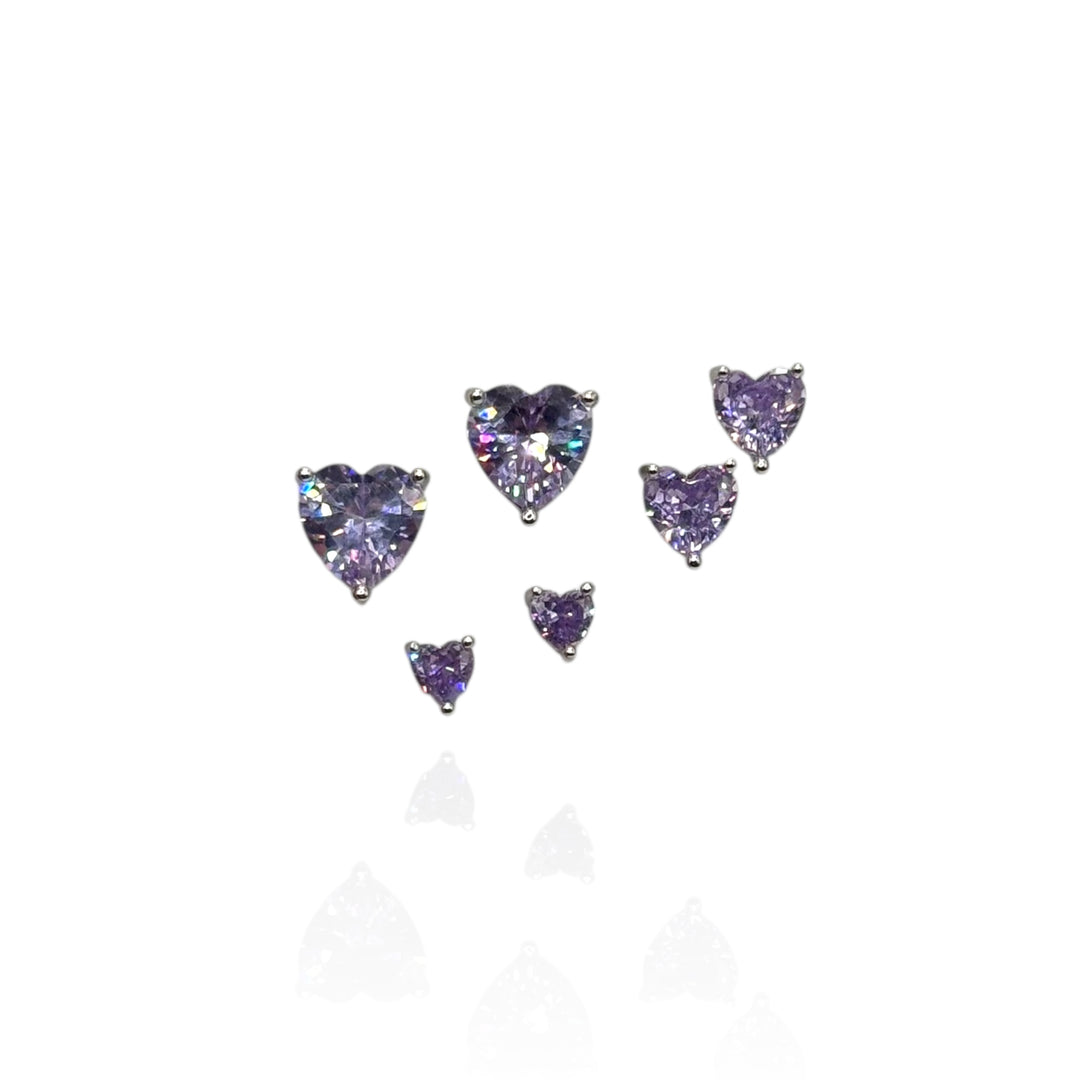 Set Orecchini Crystal Trio