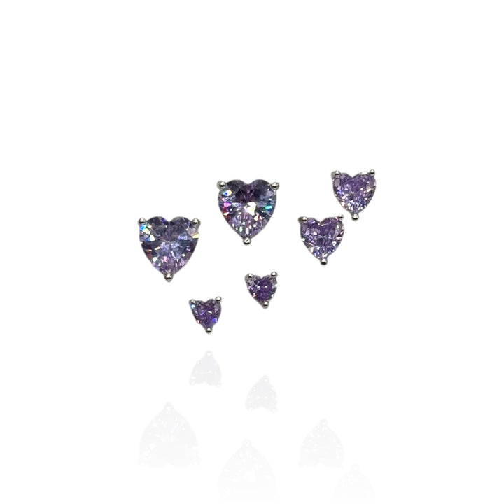 Set Orecchini Crystal Trio