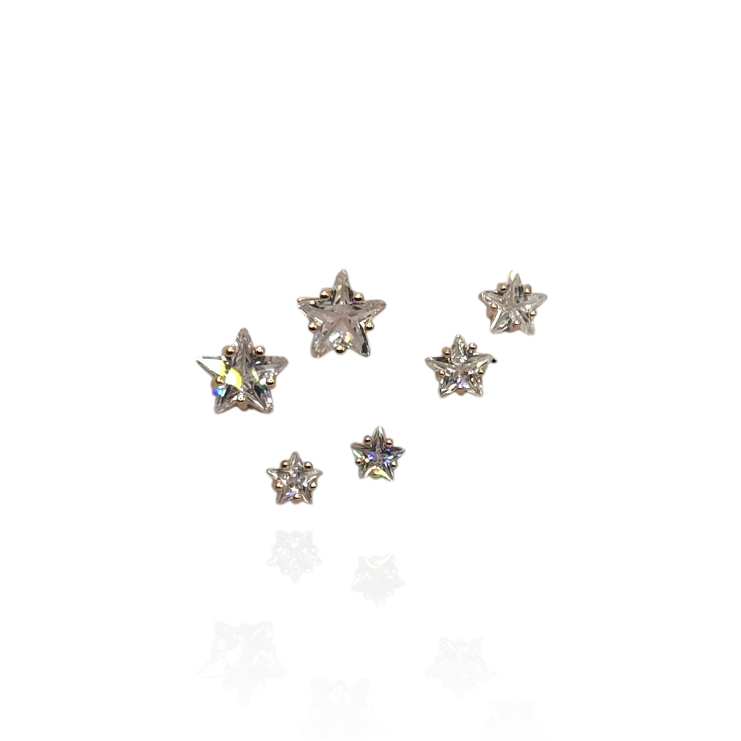 Set Orecchini Crystal Trio