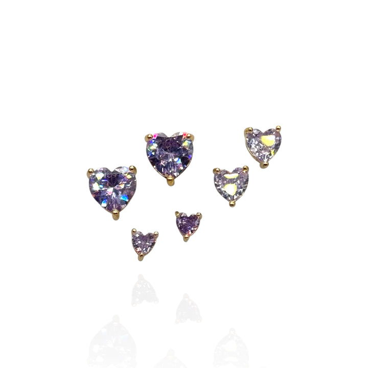Set Orecchini Crystal Trio