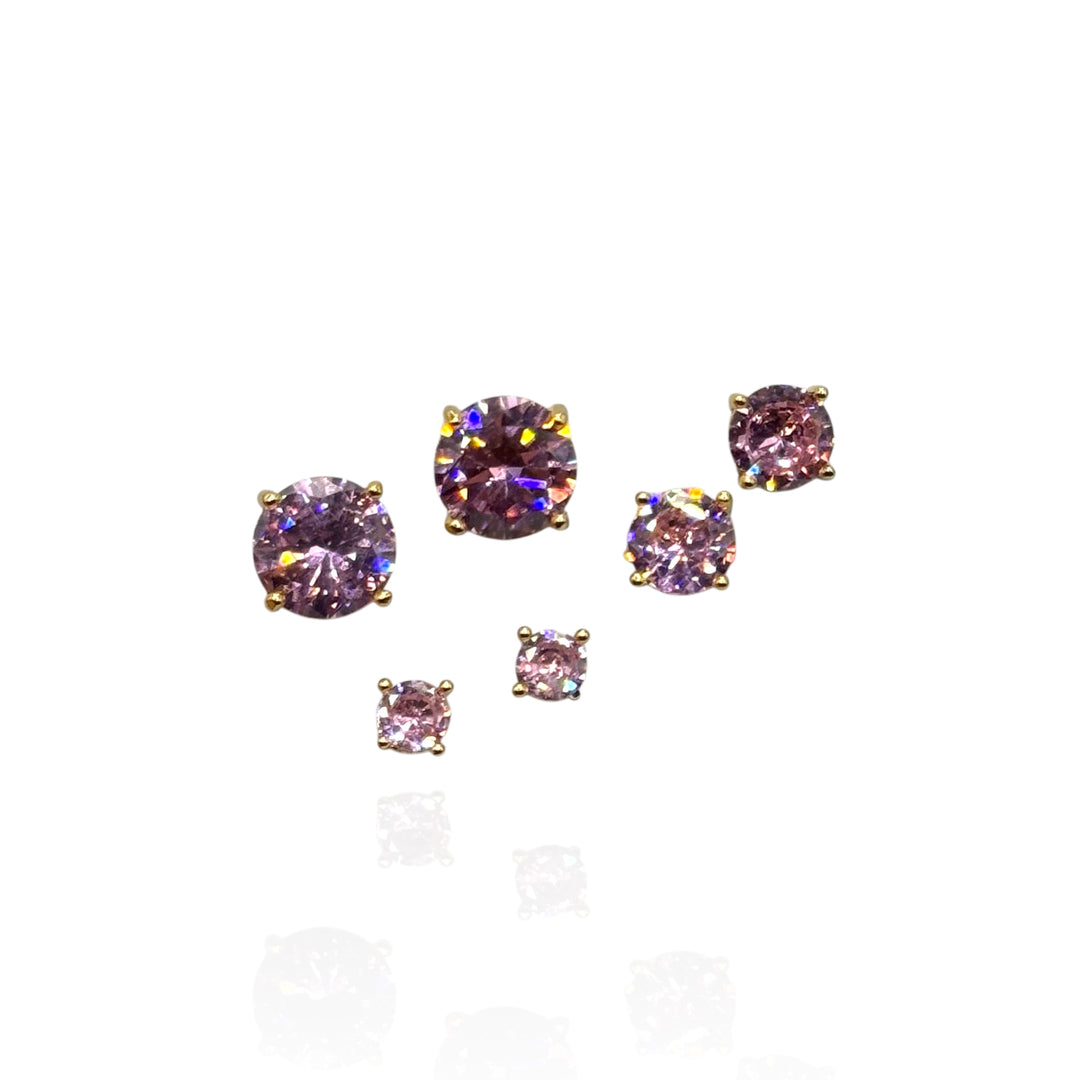 Set Orecchini Crystal Trio