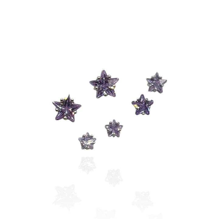Set Orecchini Crystal Trio