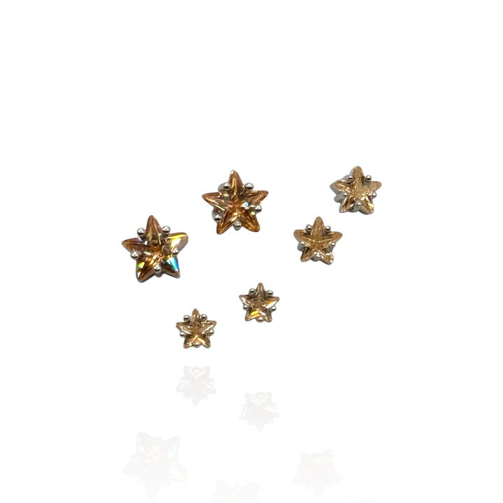Set Orecchini Crystal Trio