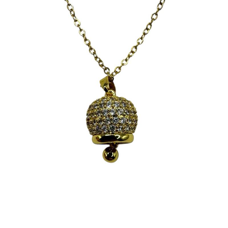 Collana Campanella Strass