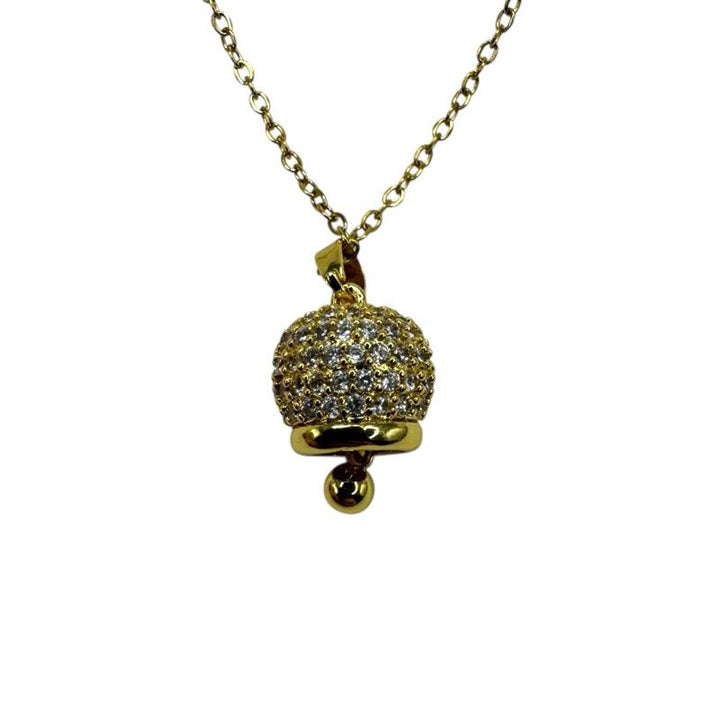Collana Campanella Strass