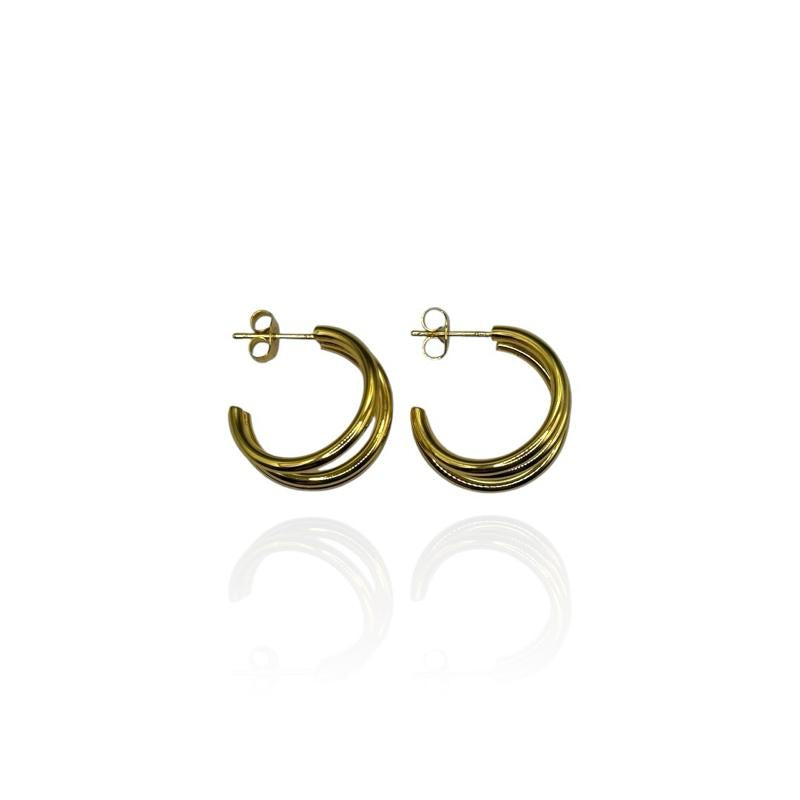 Orecchini Triple Circle