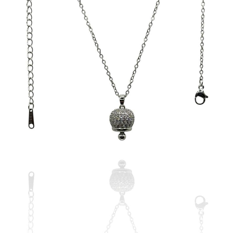 Collana Campanella Strass