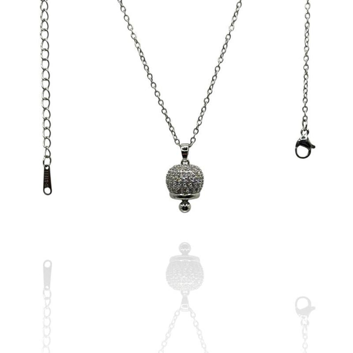 Collana Campanella Strass