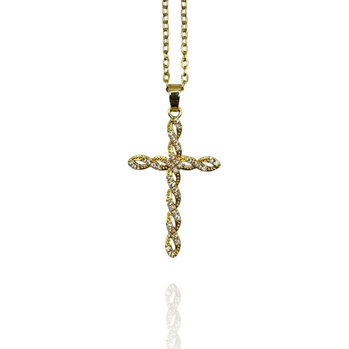 Collana Croce Intreccio
