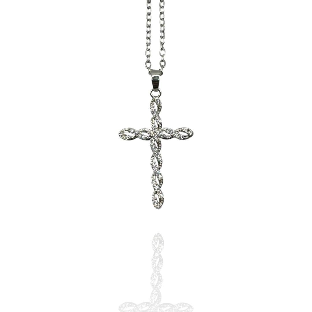 Collana Croce Intreccio