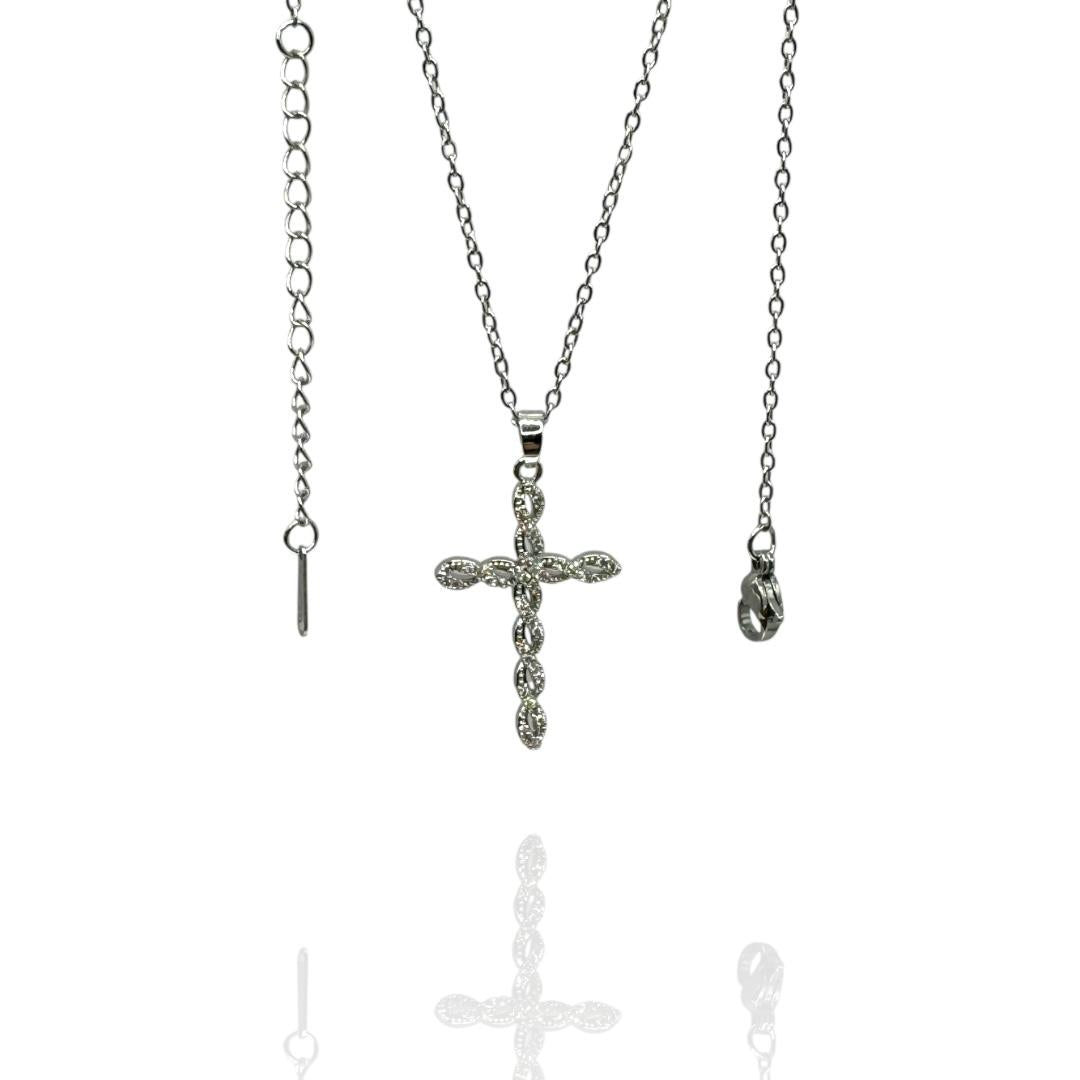 Collana Croce Intreccio