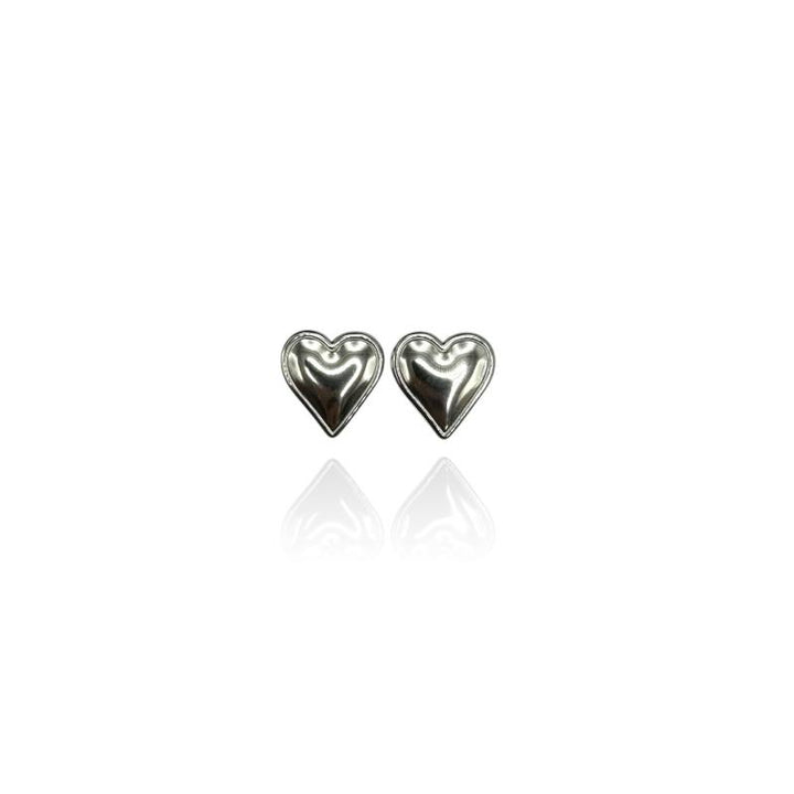 Orecchini Mini Heart Sciacciato