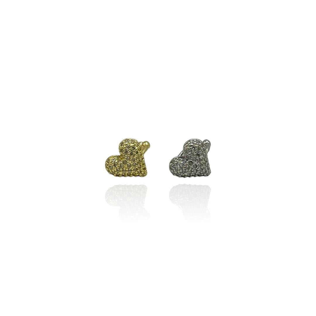 Ear Cuff Cuore Strass